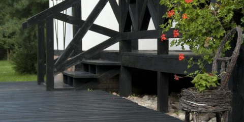 Как да направите основа за тераса към къща със собствените си ръце